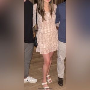 Elan Geometric Pattern Skirt and Top set